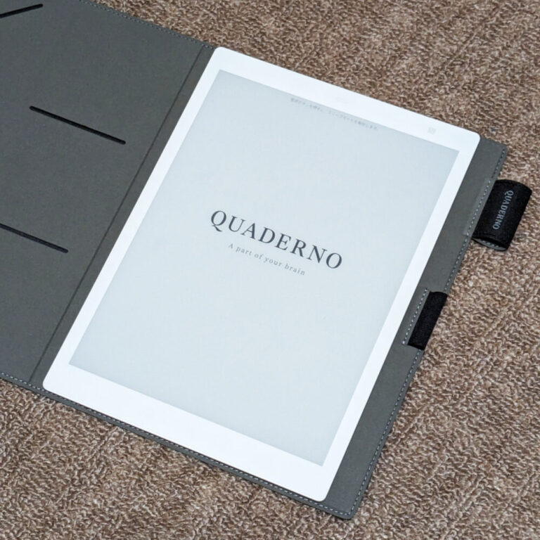 QUADERNO A5 Gen.2（電子ペーパー）