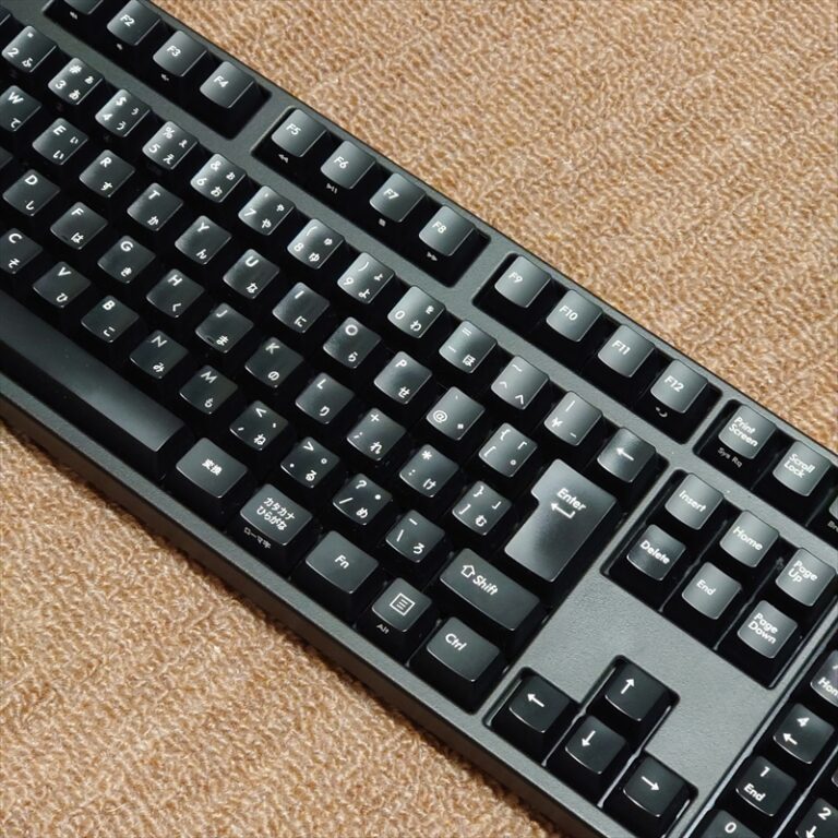 キーボードの清掃